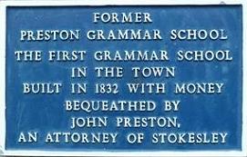 The Preston Grammar School The Preston Grammar School
