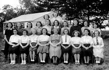 This is called Girls1956, so presumably that is the date of the photograph - if so, many of these girls will still be around This is called Girls1956, so presumably that is the date of the photograph - if so, many of these girls will still be around