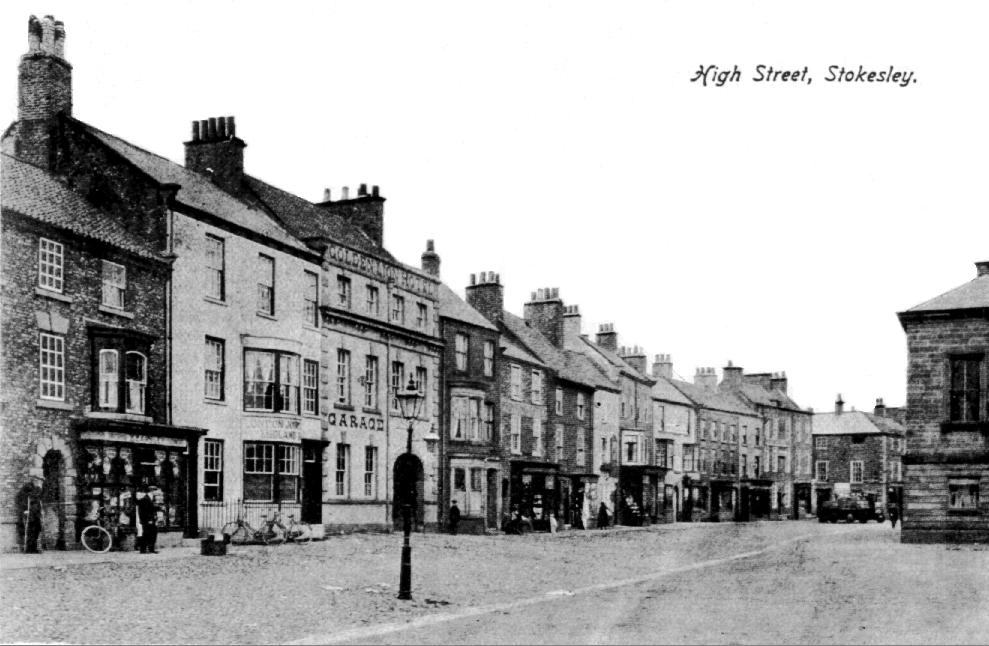 Looks like a Postcard. A view from the plain, showing what is now Chapters, and the Town Hall