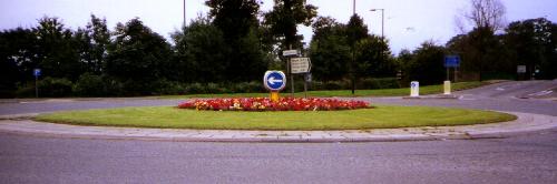 East End traffic island