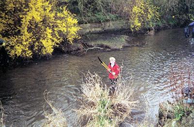 My bit of river is clean anyway!